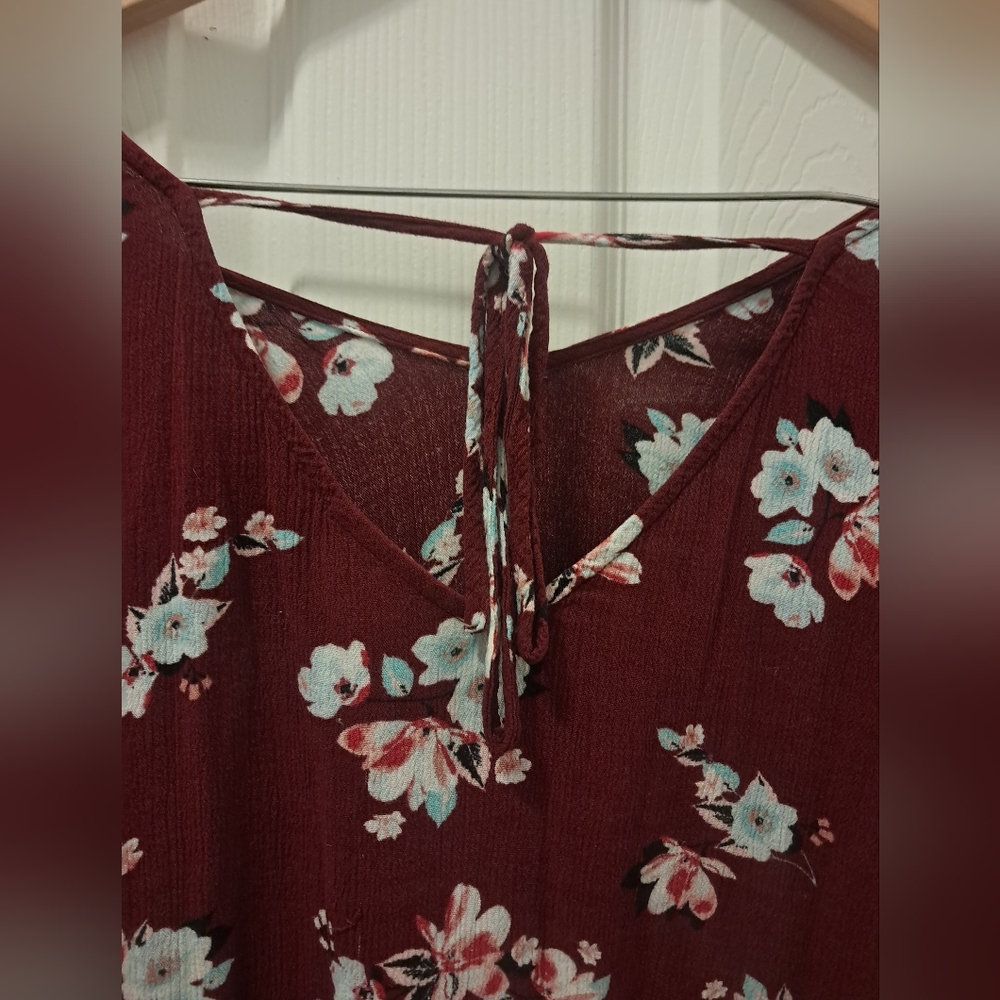Lane Bryant Floral Blouse - Picture 4 of 6